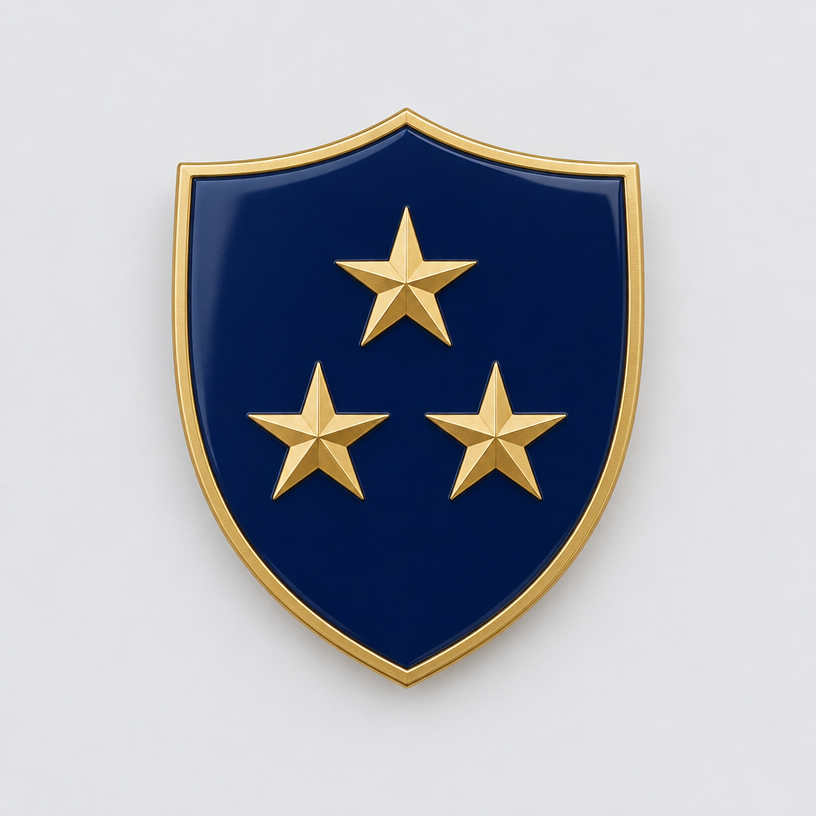 Distintivo ilustrado del grado Jefe Adjunto