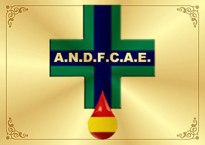 Placa conmemorativa de Asociación Nacional de Donantes de las Fuerzas y Cuerpos Armados de España