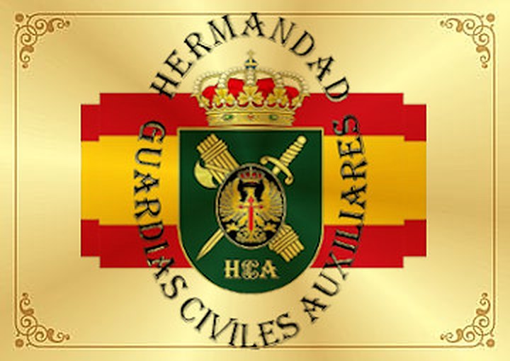 Placa conmemorativa de Hermandad de Guardias Civiles Auxiliares