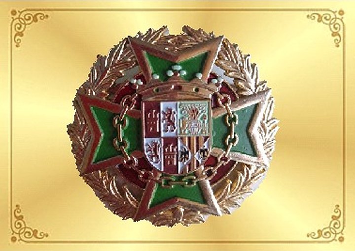 Placa conmemorativa de Orden de Don Fernando y Santa Eufemia